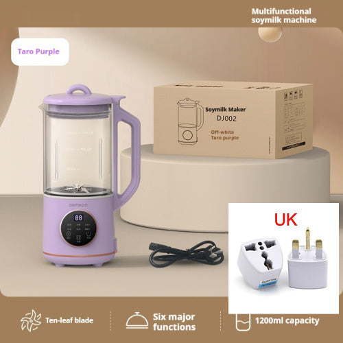 Glass Plant-Based Milk Machine 1.2L – Self-Cleaning, 600W, No Plastic Contact