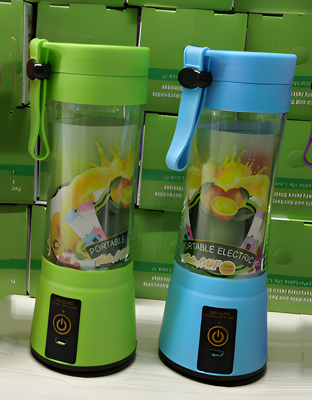 Portable Blender With USB Rechargeable Mini Kitchen Fruit Juice Mixer Home Simple Portable Electric Mini Juicer