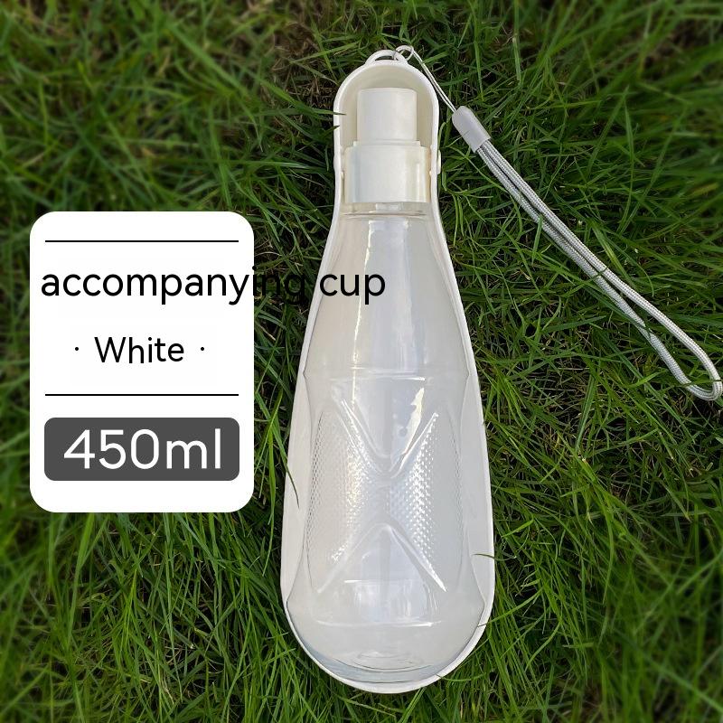 Foldable Dog Water Bottle – BPA-Free Travel Drinking Cup, 450ml & 550ml