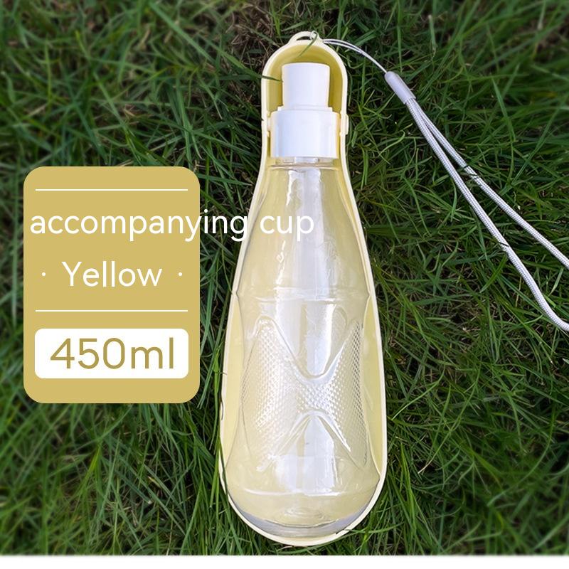 Foldable Dog Water Bottle – BPA-Free Travel Drinking Cup, 450ml & 550ml