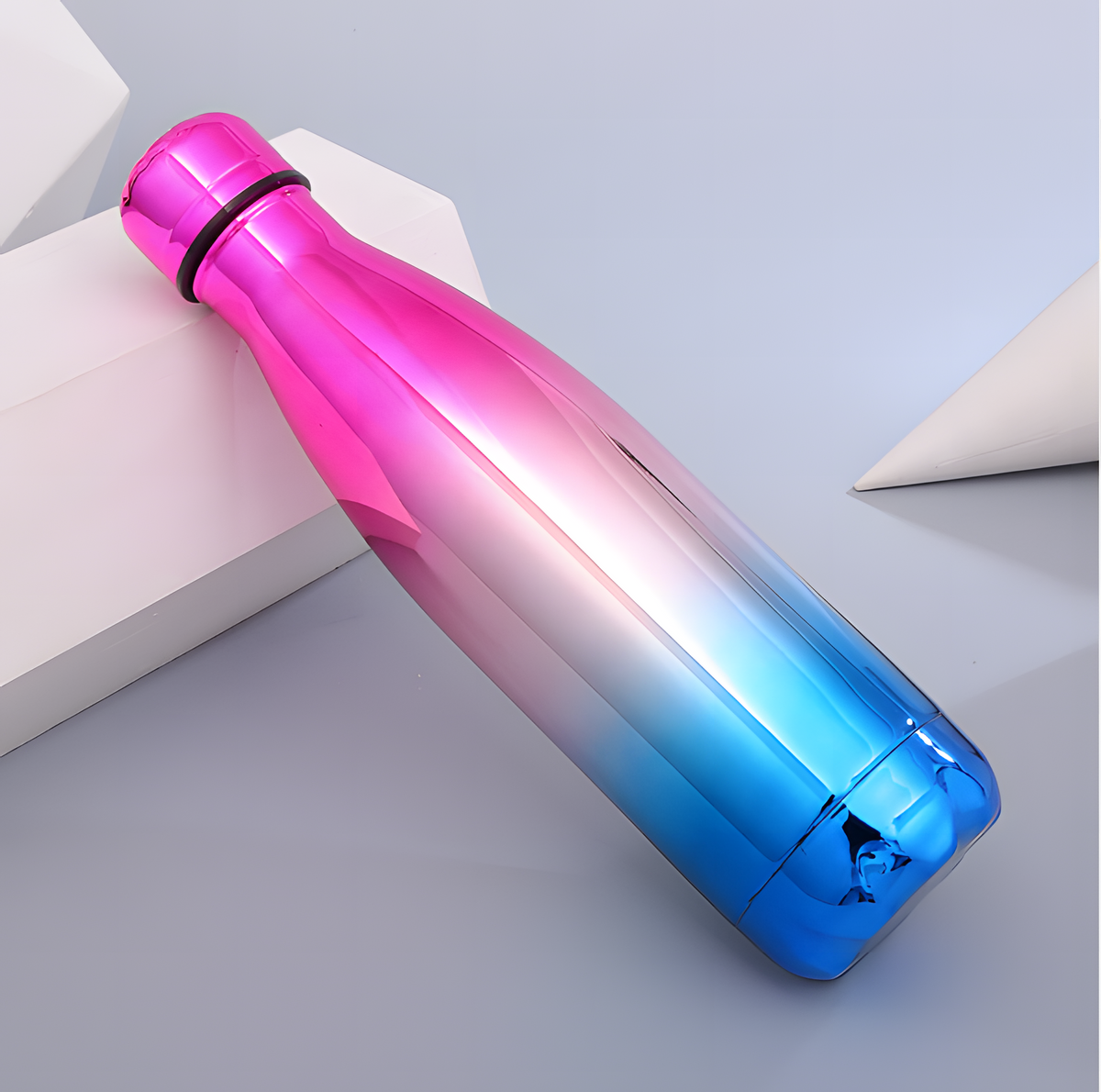 Stainless Steel Vacuum Flask 500ml – Double Wall Insulated Sport Bottle