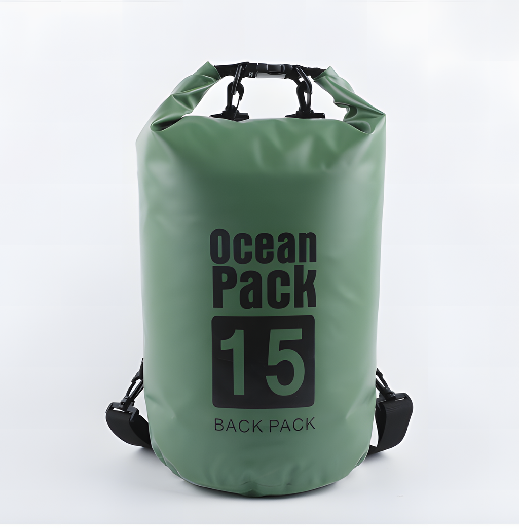500D PVC Waterproof Dry Bag – Roll-Top Sack for Kayaking, Hiking & Outdoor | HealthyLivi