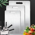 Stainless Steel Double-Sided Cutting & Kneading Board – Food Grade 304, BPA-Free