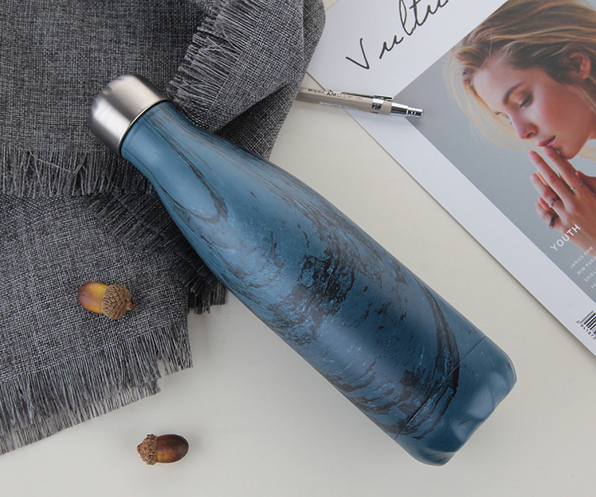 Stainless Steel Vacuum Flask 500ml – Double Wall Insulated Sport Bottle