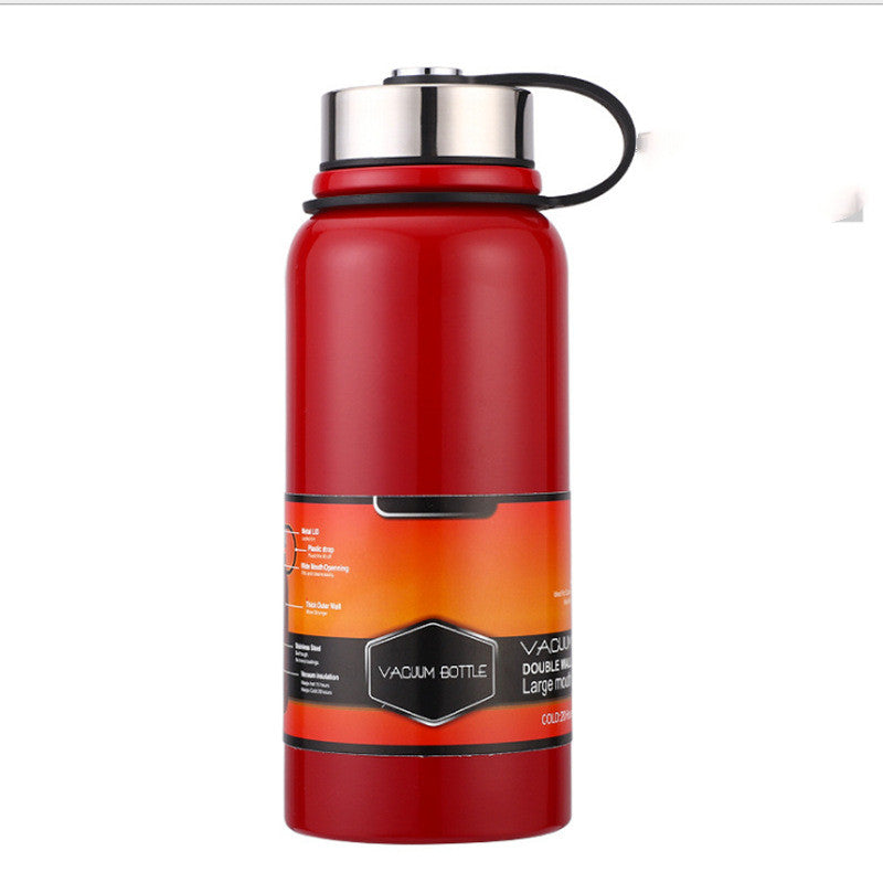 Sport Stainless Steel Vacuum Cup 800-1000ml – 304 Steel, 6-12h Insulation