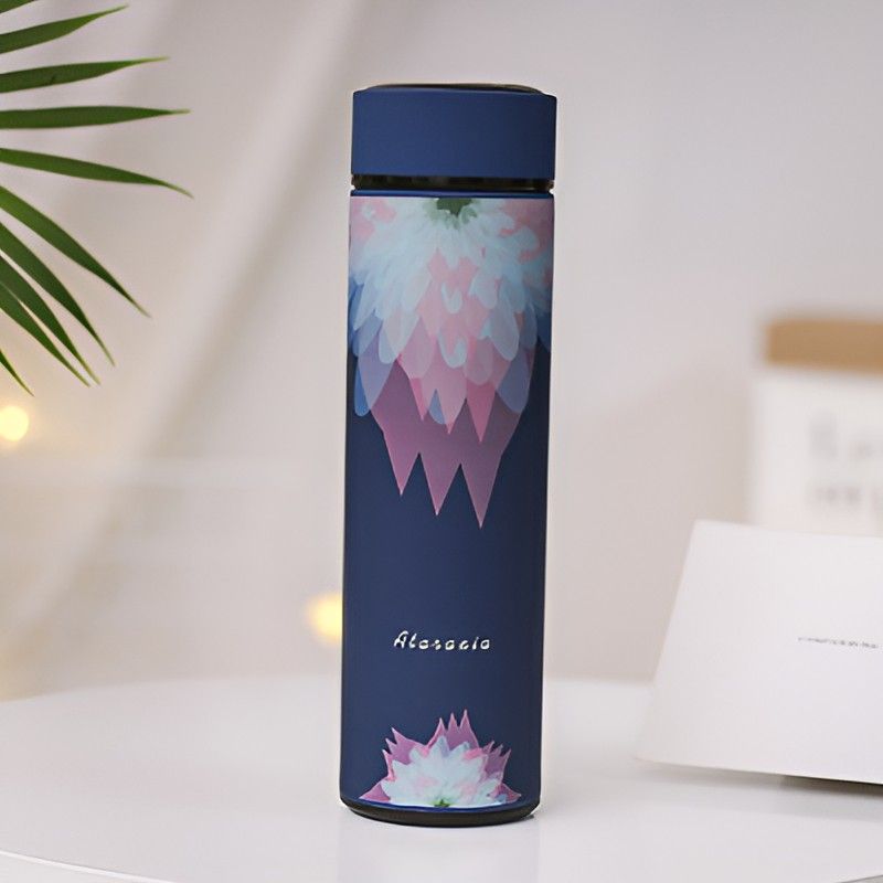 Creative Stainless Steel Vacuum Mug 480ml – 6-12h Insulation, 8 Styles