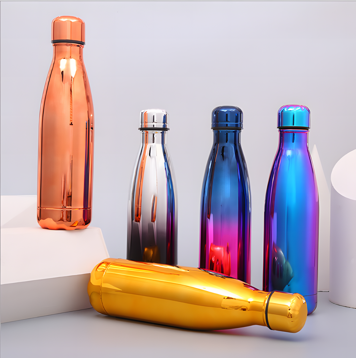 Stainless Steel Vacuum Flask 500ml – Double Wall Insulated Sport Bottle