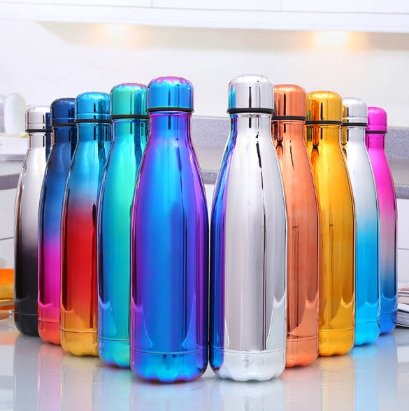 Stainless Steel Vacuum Flask 500ml – Double Wall Insulated Sport Bottle