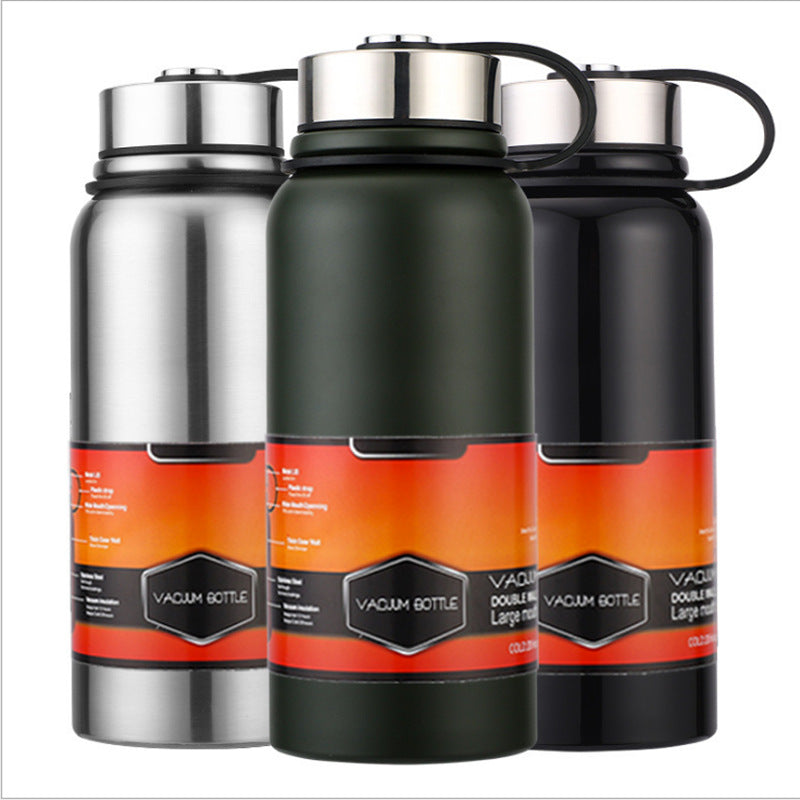 Sport Stainless Steel Vacuum Cup 800-1000ml – 304 Steel, 6-12h Insulation
