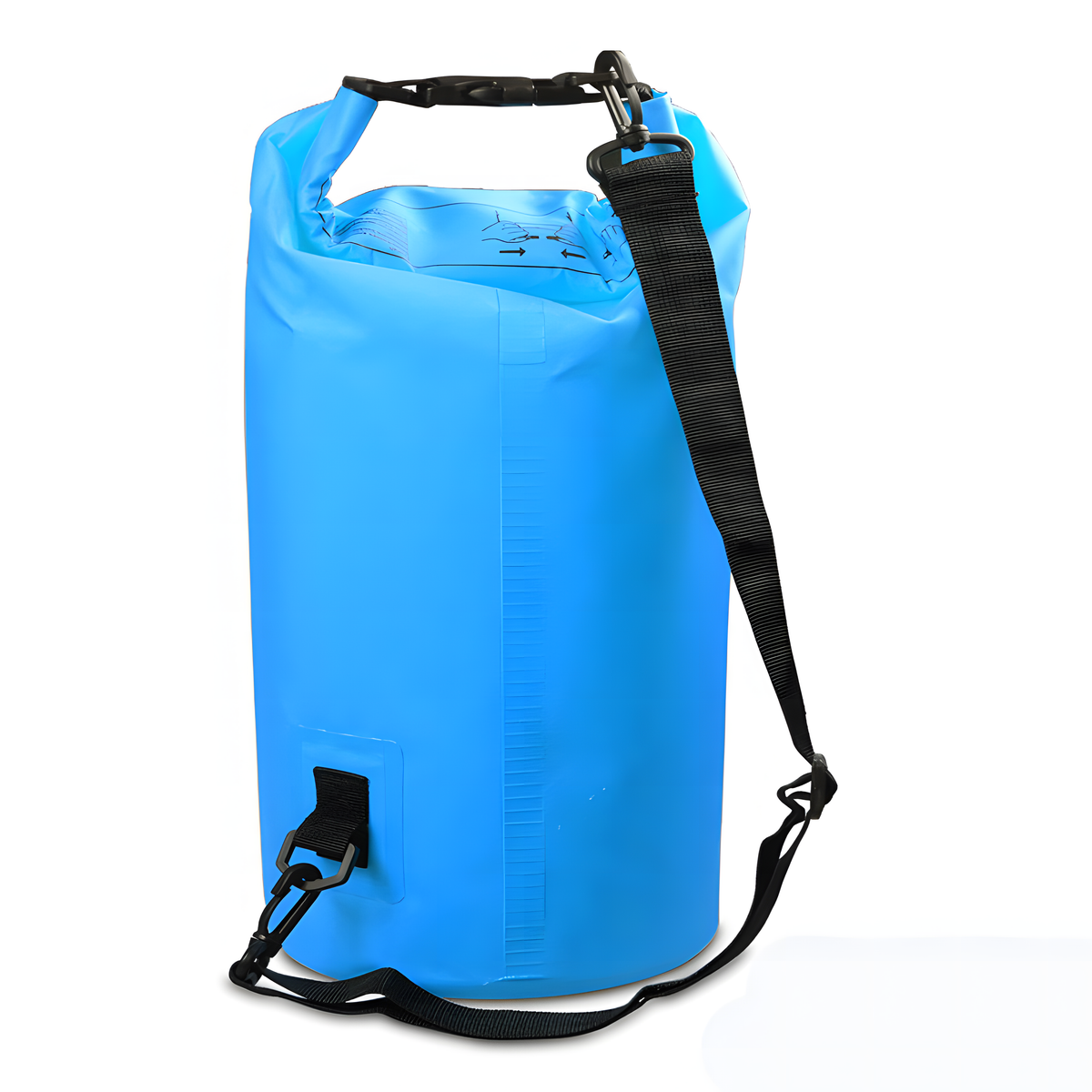 500D PVC Waterproof Dry Bag – Roll-Top Sack for Kayaking, Hiking & Outdoor | HealthyLivi