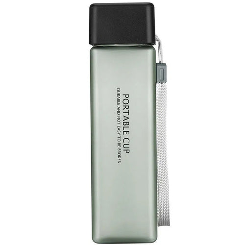 Creative Square Water Bottle 550ml – BPA-Free, Leakproof, Portable Sports & Travel Bottle
