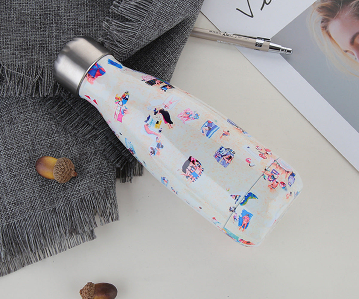 Stainless Steel Vacuum Flask 500ml – Double Wall Insulated Sport Bottle