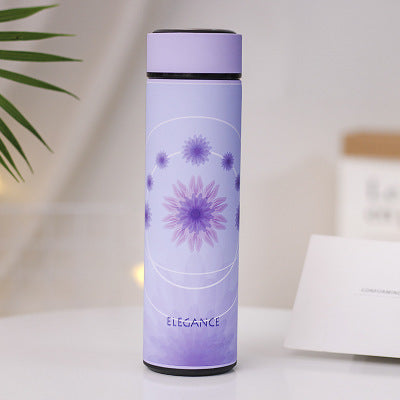 Creative Stainless Steel Vacuum Mug 480ml – 6-12h Insulation, 8 Styles