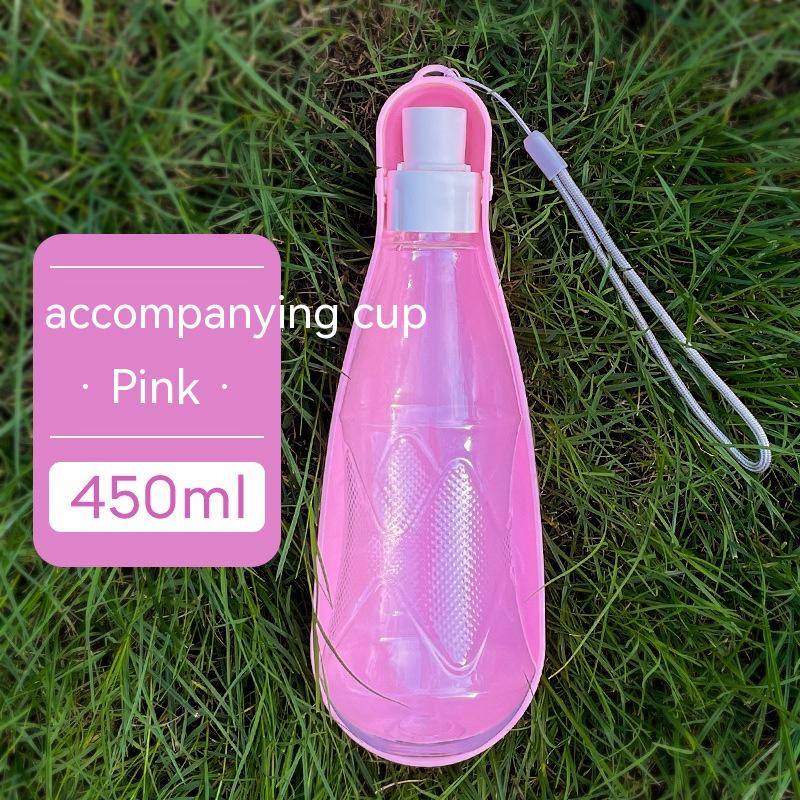 Foldable Dog Water Bottle – BPA-Free Travel Drinking Cup, 450ml & 550ml