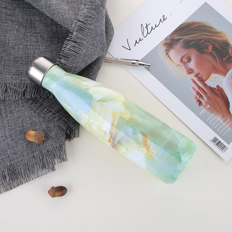 Stainless Steel Vacuum Flask 500ml – Double Wall Insulated Sport Bottle