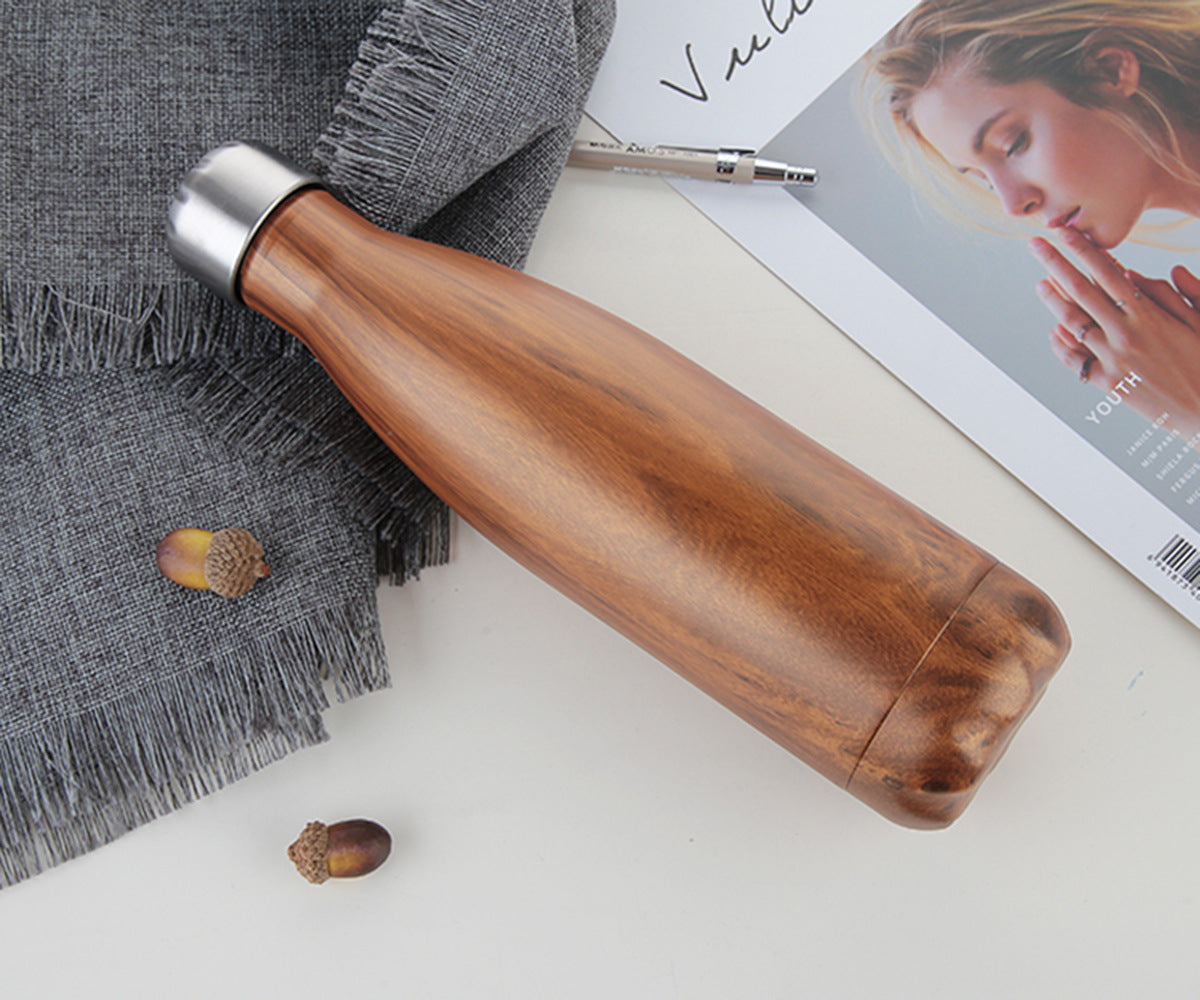 Stainless Steel Vacuum Flask 500ml – Double Wall Insulated Sport Bottle