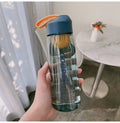 BPA-Free Sports Water Bottle with Filter Screen & Strap
