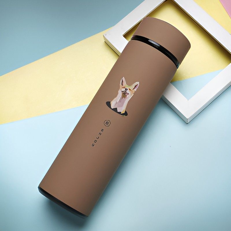 Creative Stainless Steel Vacuum Mug 480ml – 6-12h Insulation, 8 Styles