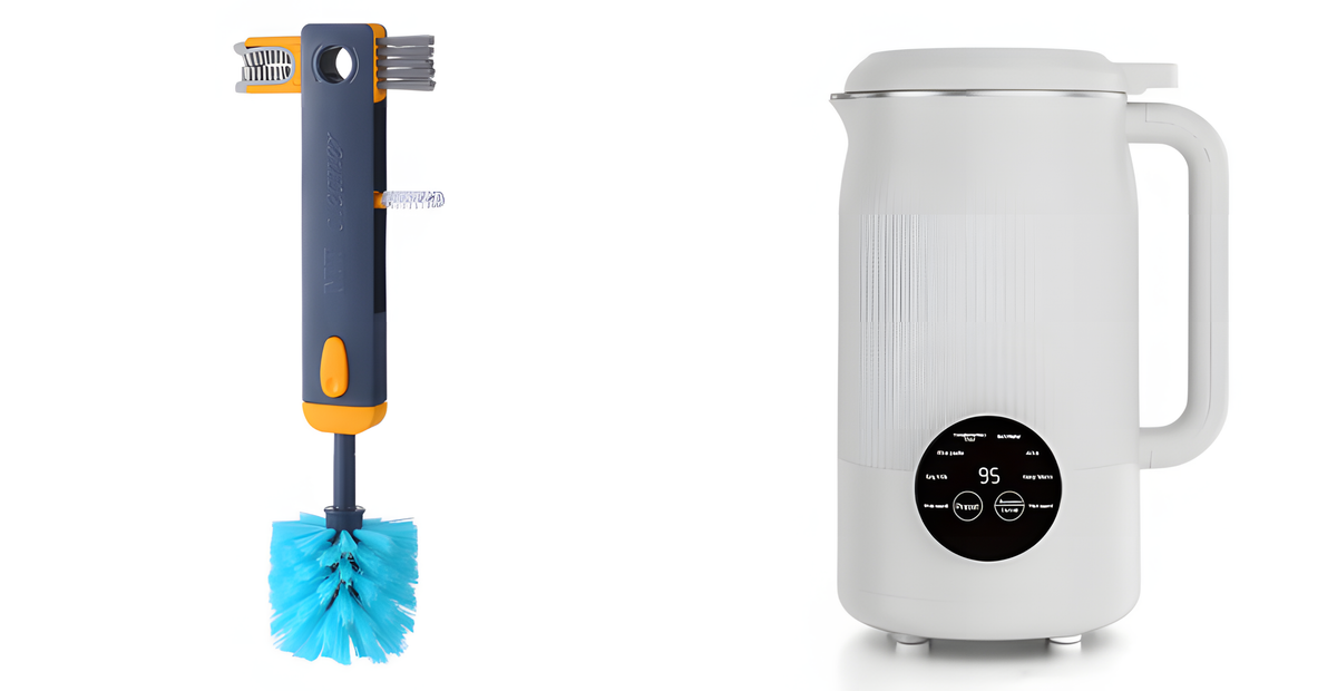Automatic Soy Milk Maker – 1200ml, 800W, CE Certified | Multifunction Plant Milk Machine