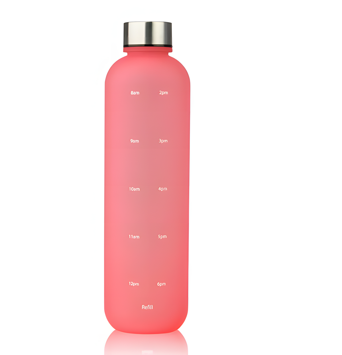Frosted Gradient Sports Water Bottle 1L – BPA-Free Tritan with Handle