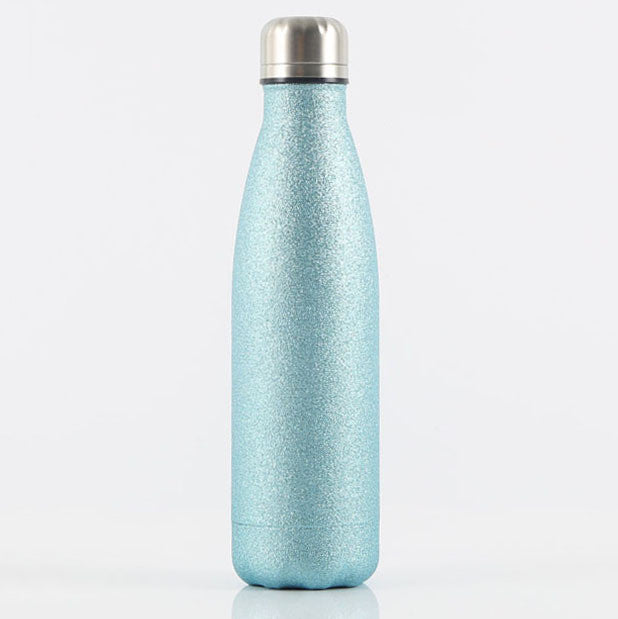 Glitter Vacuum Flask 500ml – 304 Stainless Steel, 12-24h Insulation