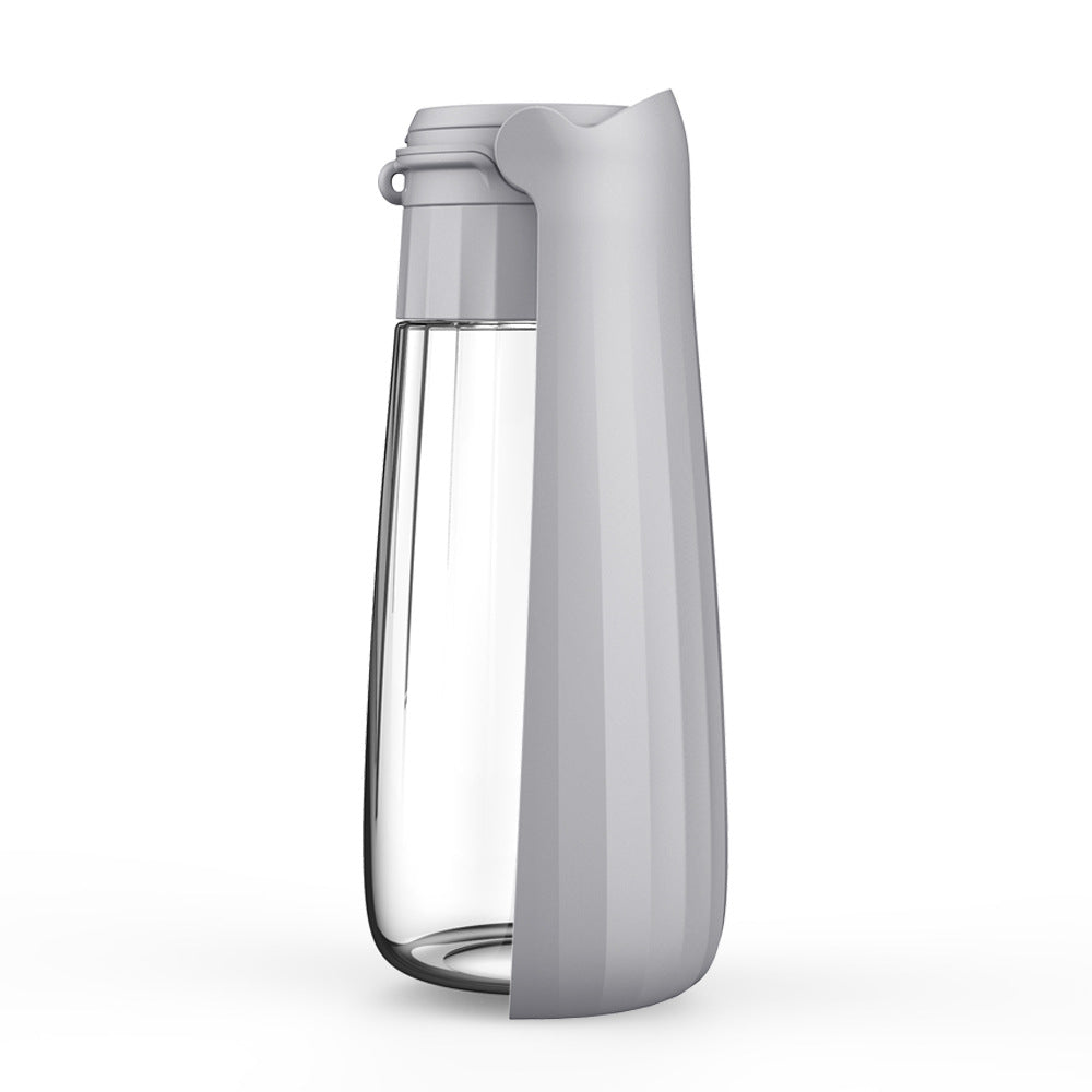 Foldable Dog Water Bottle – BPA-Free Travel Drinking Cup, 450ml & 550ml