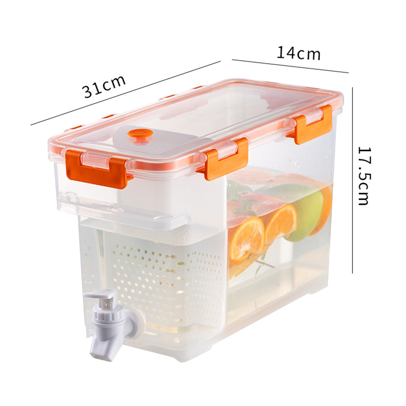 Large Capacity Cold Water Bottle – Light Luxury Design, BPA-Free PP Plastic